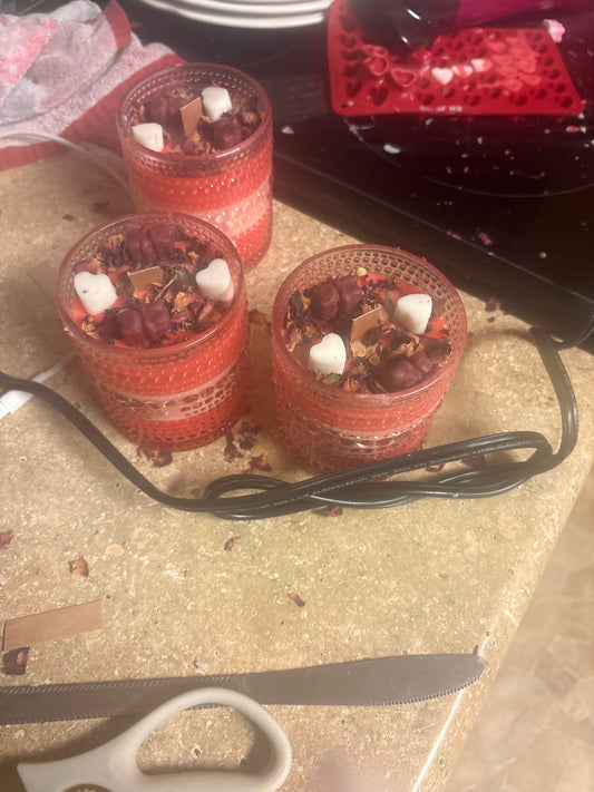 Sugar berry crush will come in clear glass jar